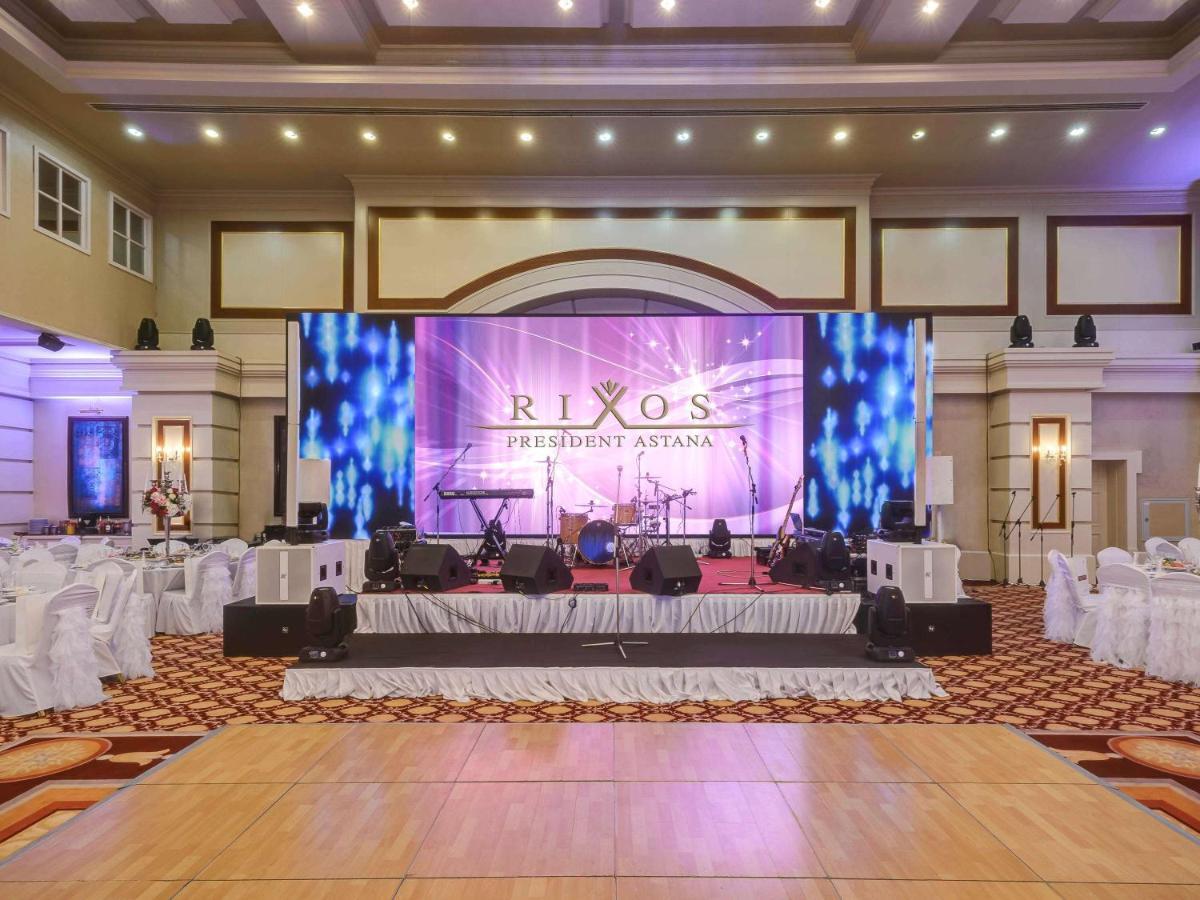 Rixos President Hotel Astana Buitenkant foto